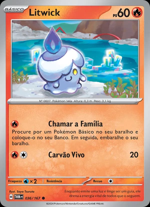 Litwick, carta 036 de Máscaras do Crepúsculo
