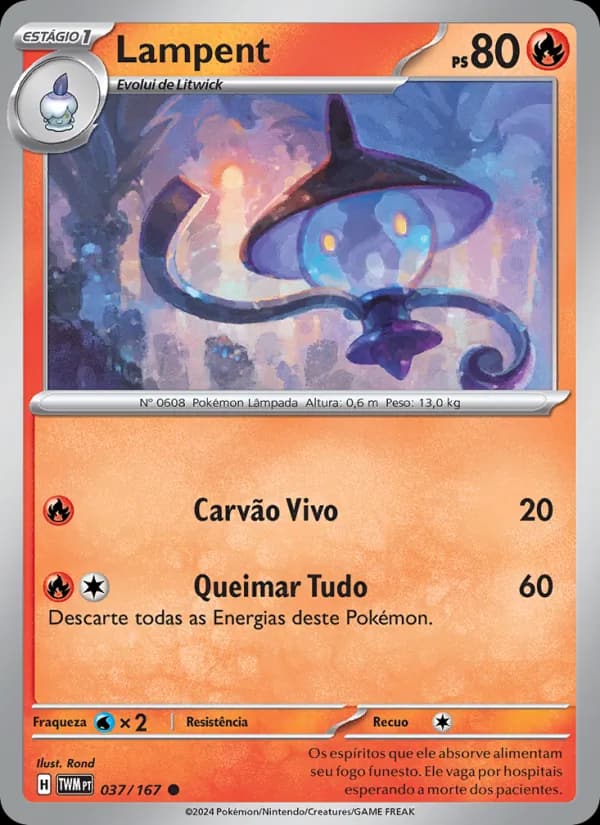 Lampent, carta 037 de Máscaras do Crepúsculo
