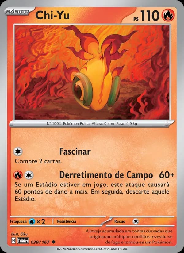 Chi-Yu, carta 039 de Máscaras do Crepúsculo
