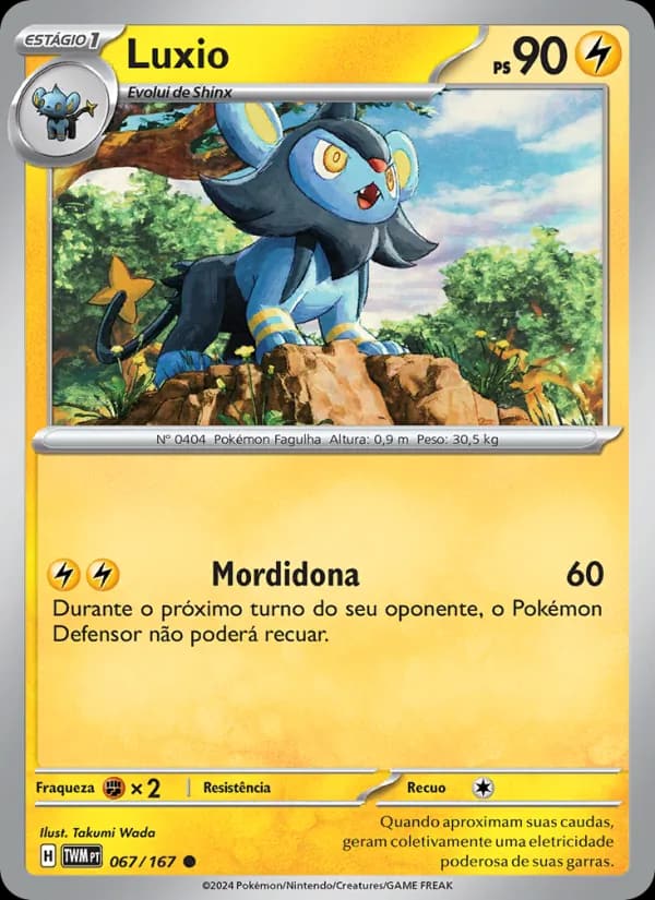 Luxio, carta 067 de Máscaras do Crepúsculo
