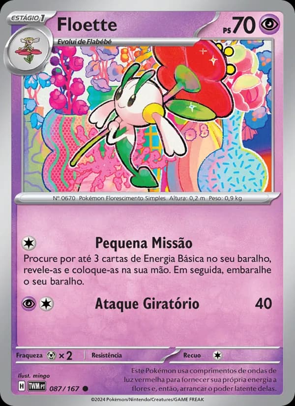 Floette, carta 087 de Máscaras do Crepúsculo
