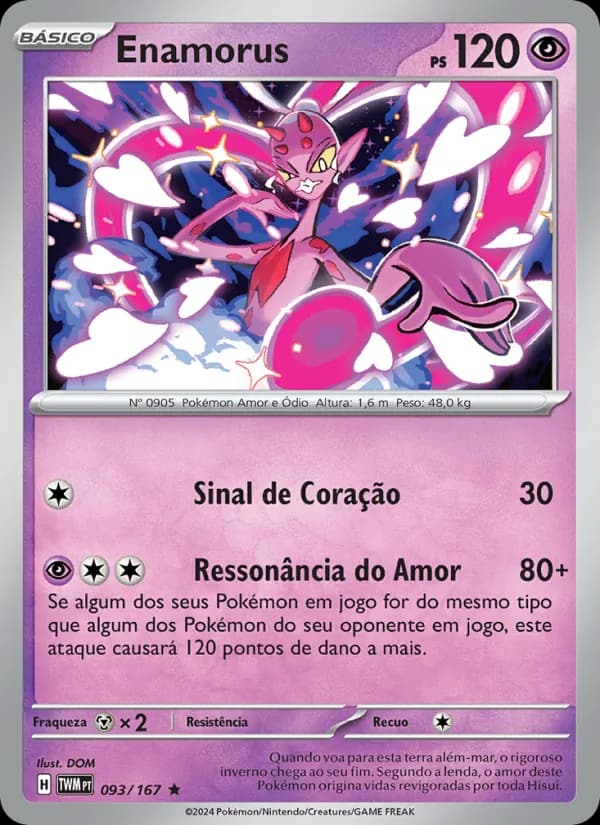 Enamorus, carta 093 de Máscaras do Crepúsculo