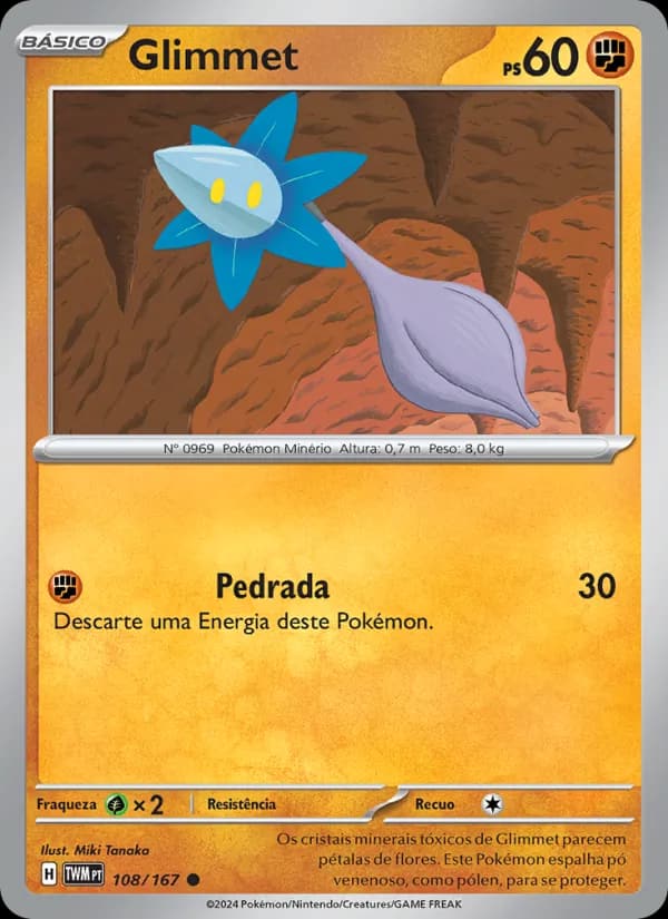 Glimmet, carta 108 de Máscaras do Crepúsculo
