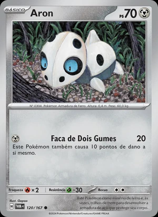 Aron, carta 120 de Máscaras do Crepúsculo
