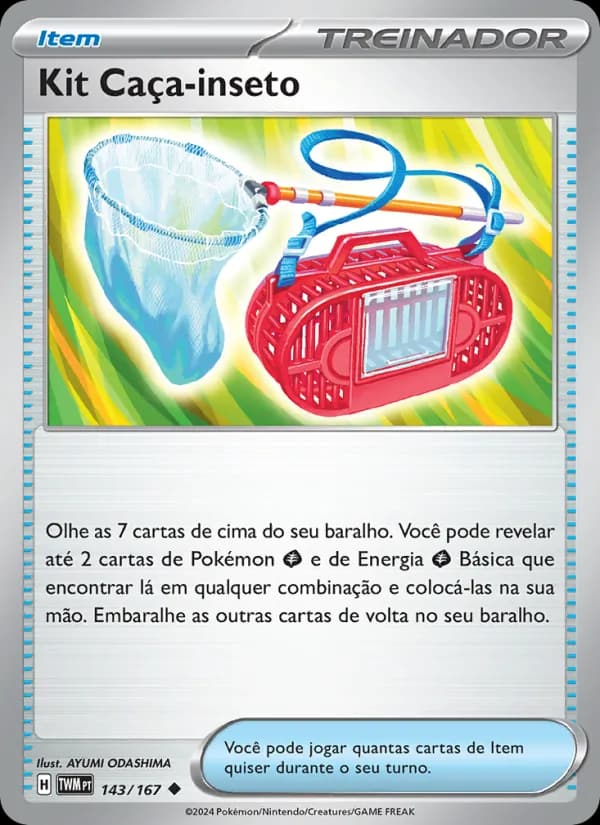 Kit Caça-inseto, carta 143 de Máscaras do Crepúsculo