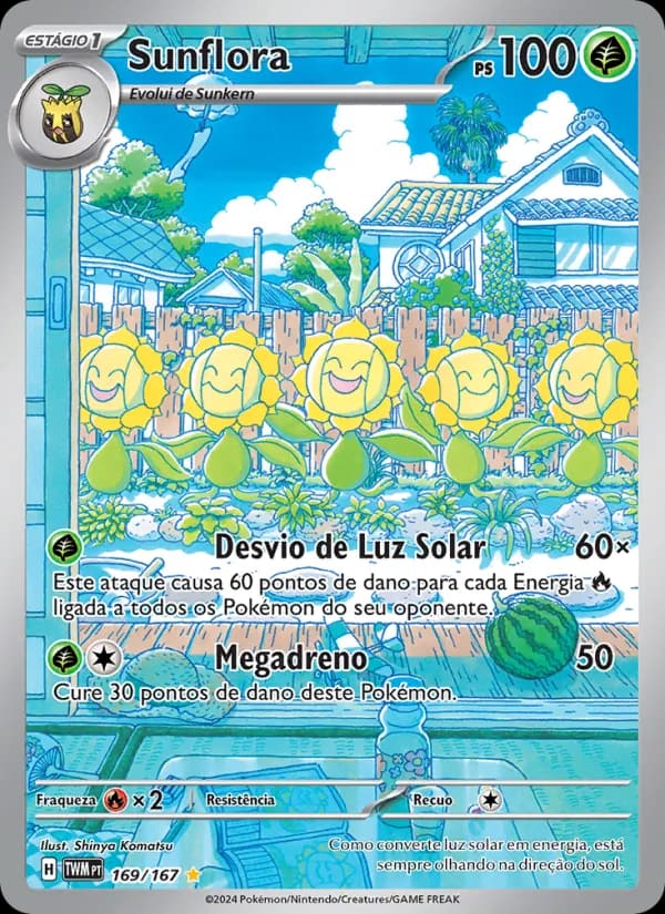 Sunflora, carta 169 de Máscaras do Crepúsculo