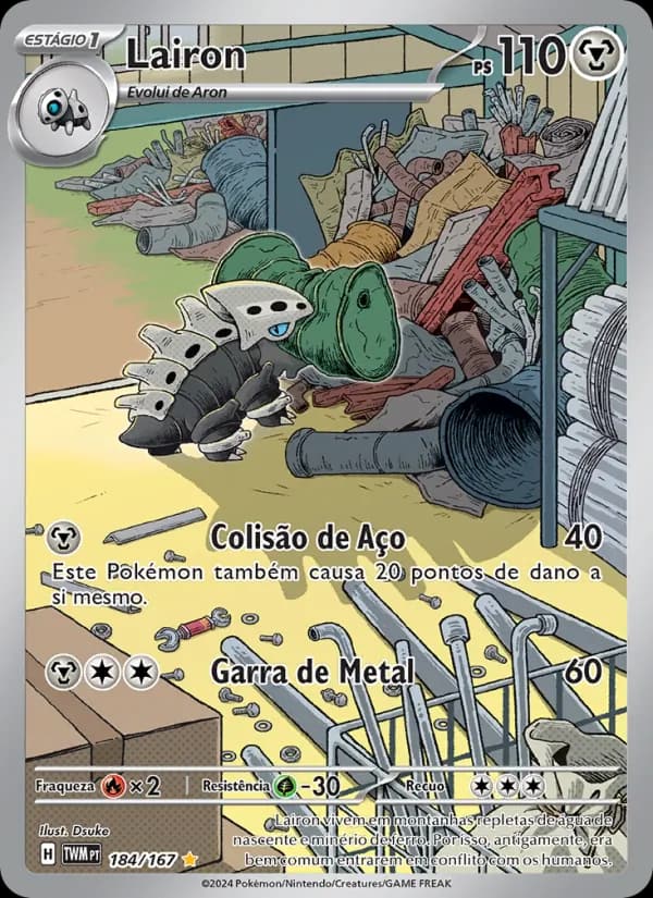 Lairon, carta 184 de Máscaras do Crepúsculo