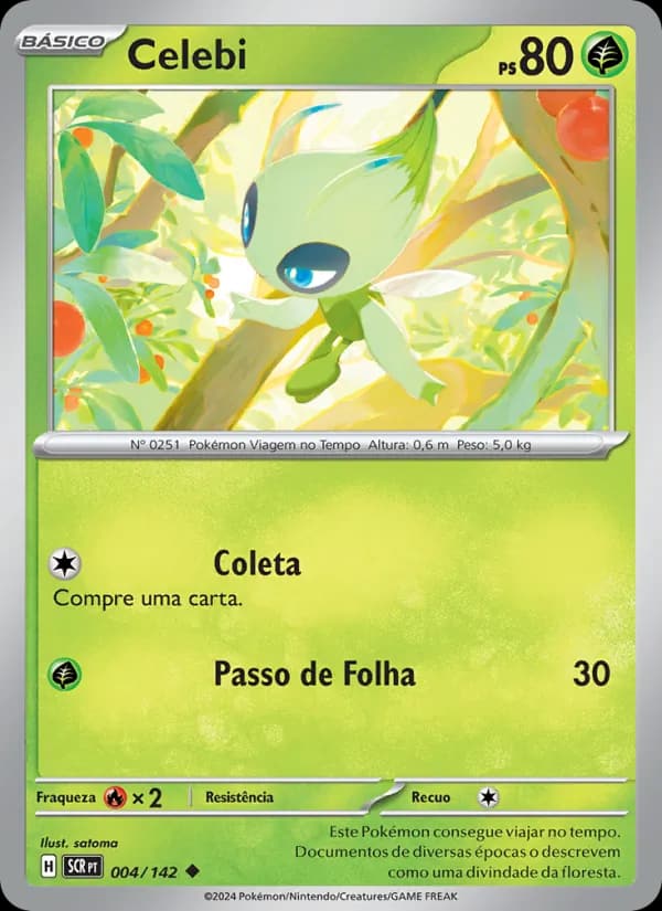 Celebi, carta 004 de Coroa Estelar