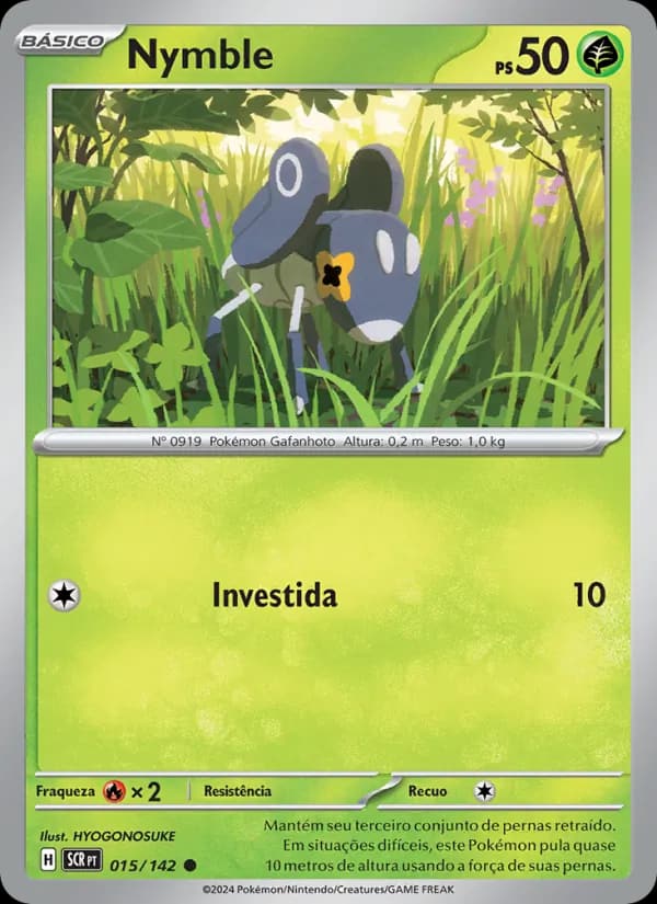 Nymble, carta 015 de Coroa Estelar