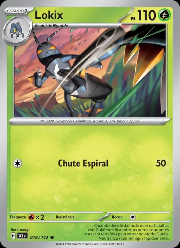 Lokix, carta 016 de Coroa Estelar