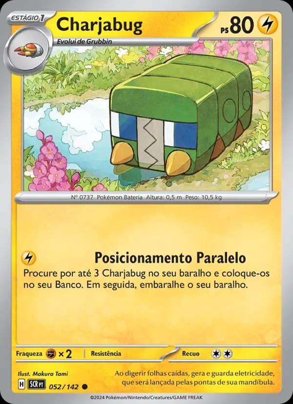 Charjabug, carta 052 de Coroa Estelar