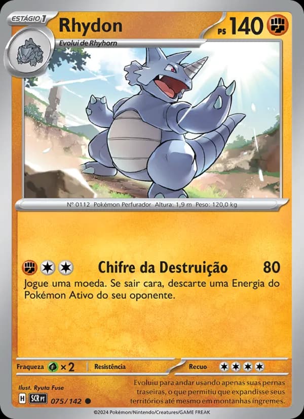 Rhydon, carta 075 de Coroa Estelar