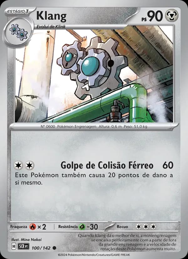 Klang, carta 100 de Coroa Estelar