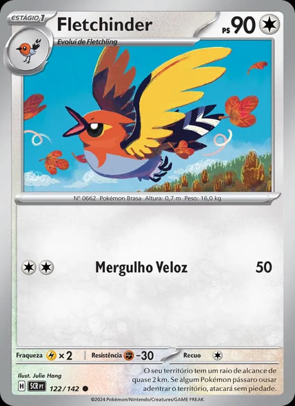 Fletchinder, carta 122 de Coroa Estelar