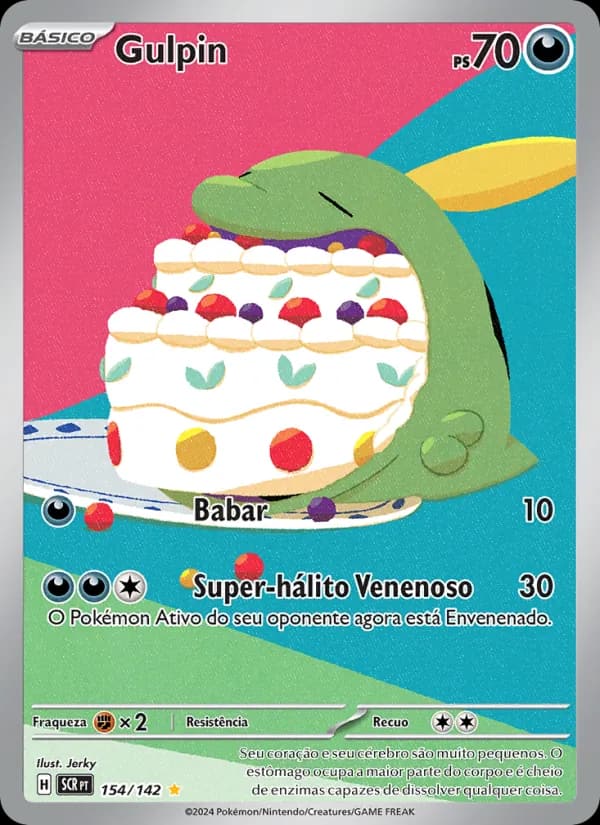 Gulpin, carta 154 de Coroa Estelar