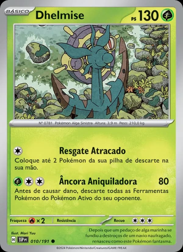 Dhelmise, carta 010 de Fagulhas Impetuosas
