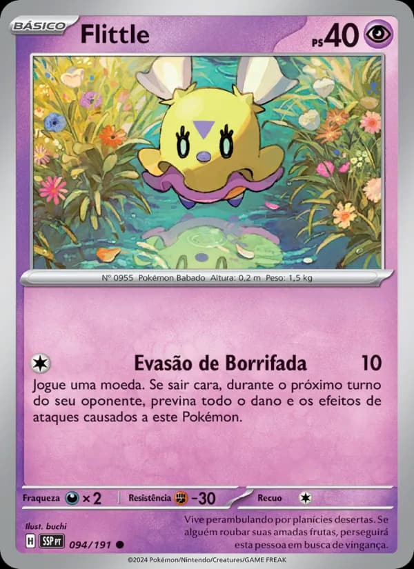Flittle, carta 094 de Fagulhas Impetuosas