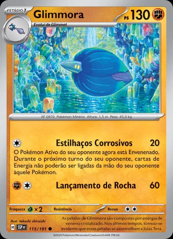 Glimmora, carta 115 de Fagulhas Impetuosas