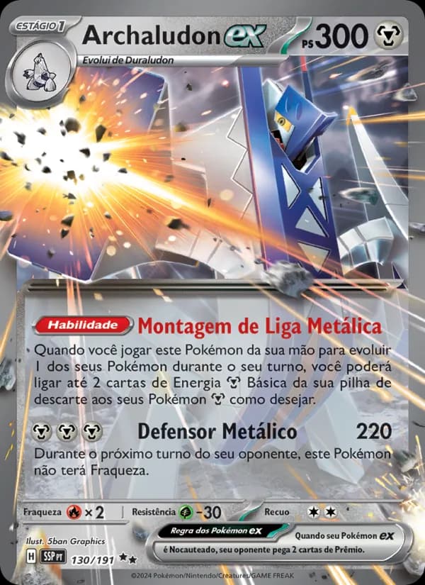 Archaludon ex, carta 130 de Fagulhas Impetuosas