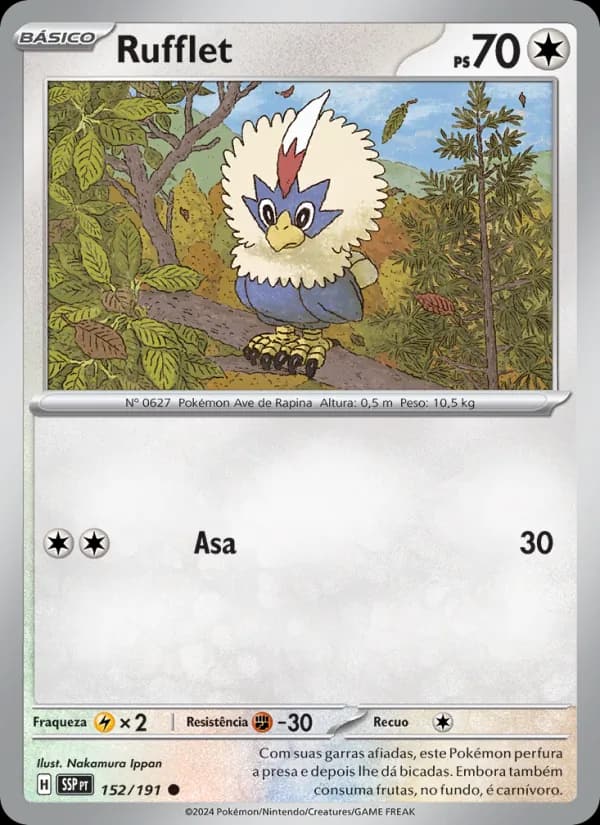 Rufflet, carta 152 de Fagulhas Impetuosas