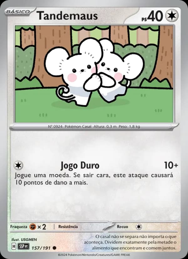 Tandemaus, carta 157 de Fagulhas Impetuosas