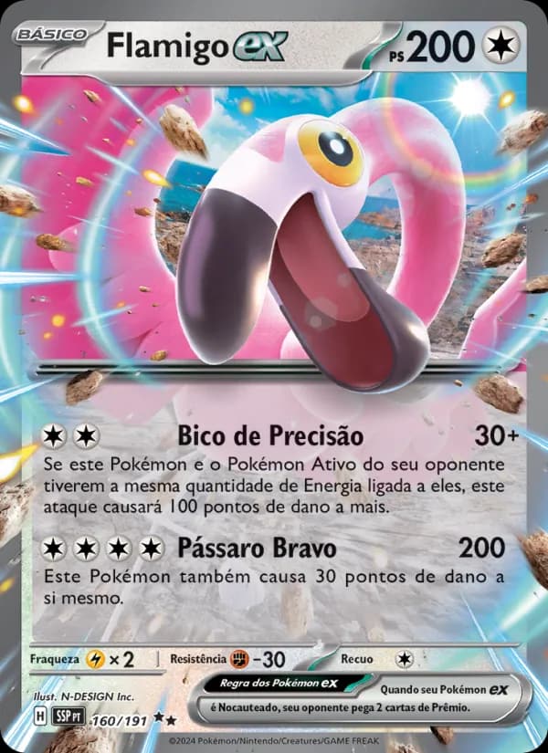 Flamigo ex, carta 160 de Fagulhas Impetuosas