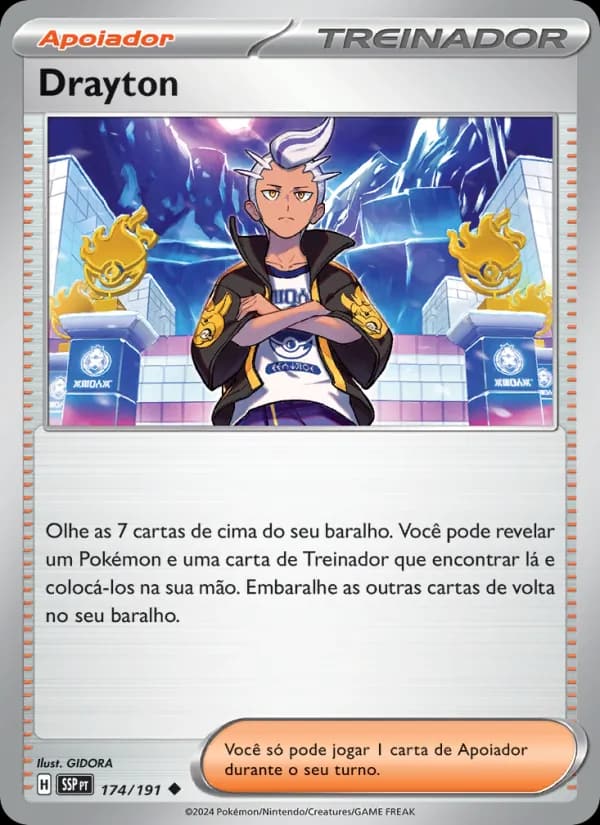 Drayton, carta 174 de Fagulhas Impetuosas