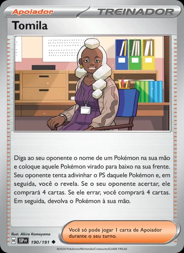Tomila, carta 190 de Fagulhas Impetuosas