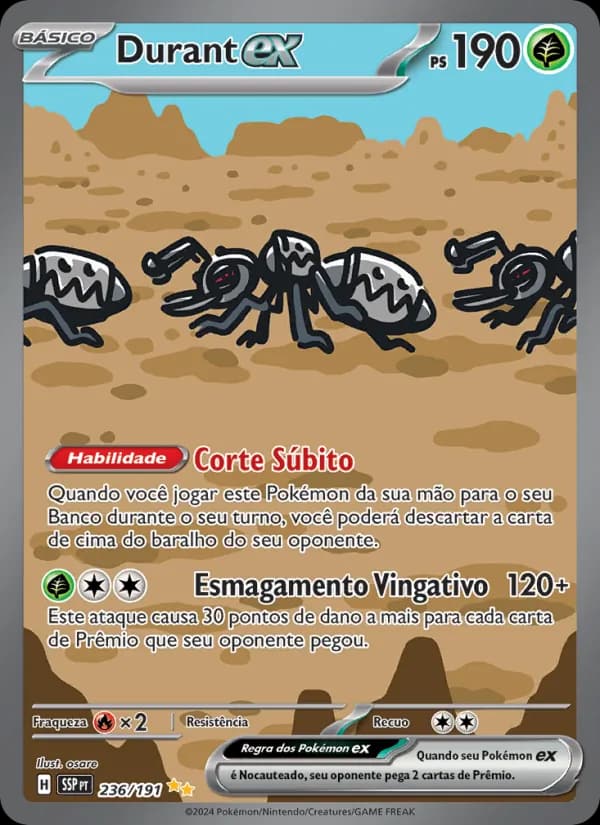 Durant ex, carta 236 de Fagulhas Impetuosas