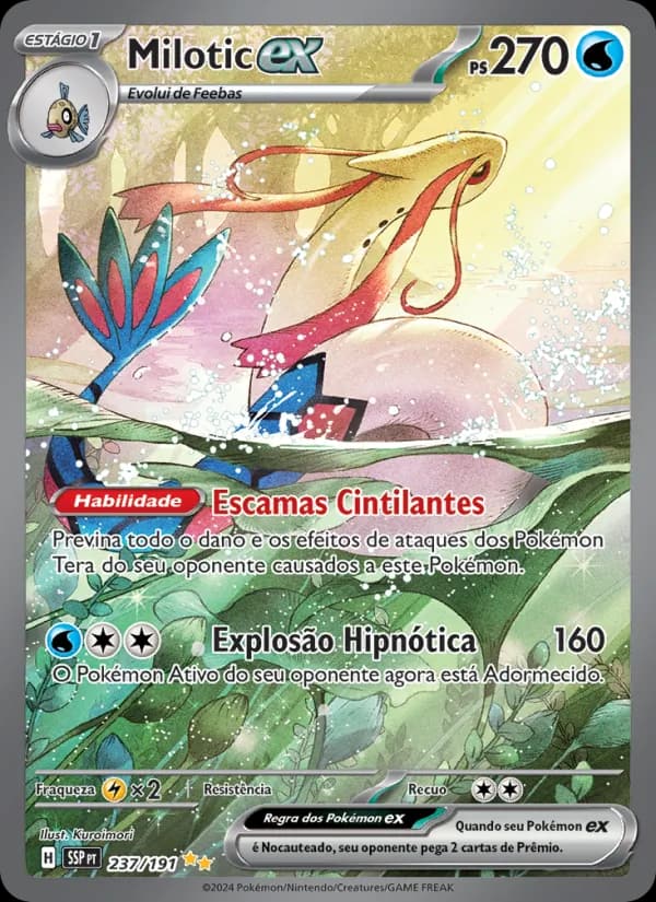 Milotic ex, carta 237 de Fagulhas Impetuosas