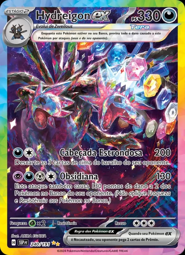 Hydreigon ex, carta 240 de Fagulhas Impetuosas