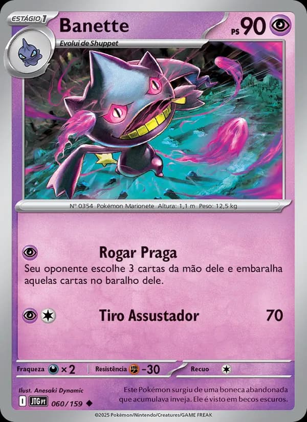 Banette, carta 060 de Amigos de Jornada