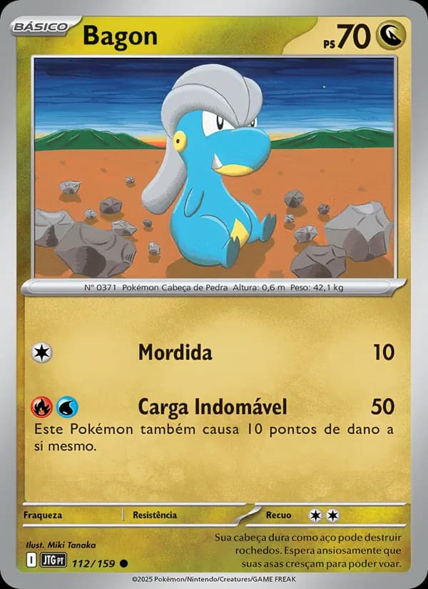 Bagon, carta 112 de Amigos de Jornada