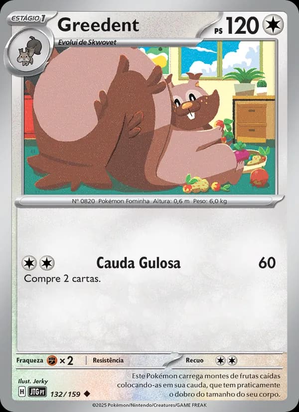 Greedent, carta 132 de Amigos de Jornada