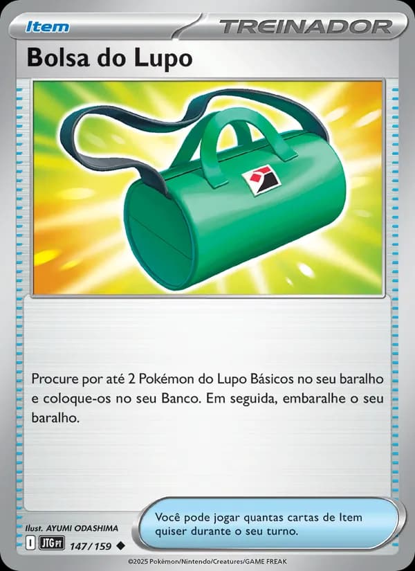 Bolsa do Lupo, carta 147 de Amigos de Jornada