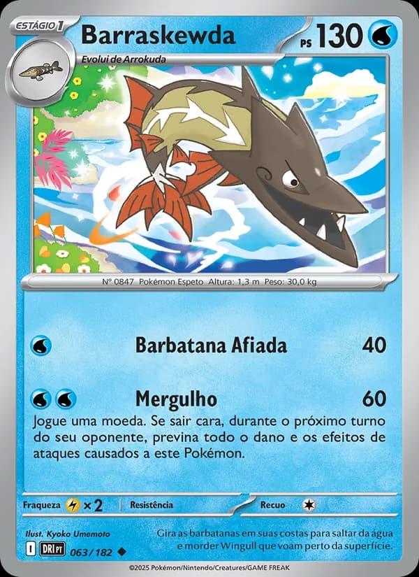 Barraskewda, carta 063 de Rivais Predestinados