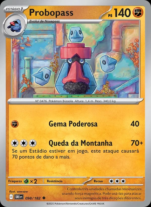 Probopass, carta 098 de Rivais Predestinados