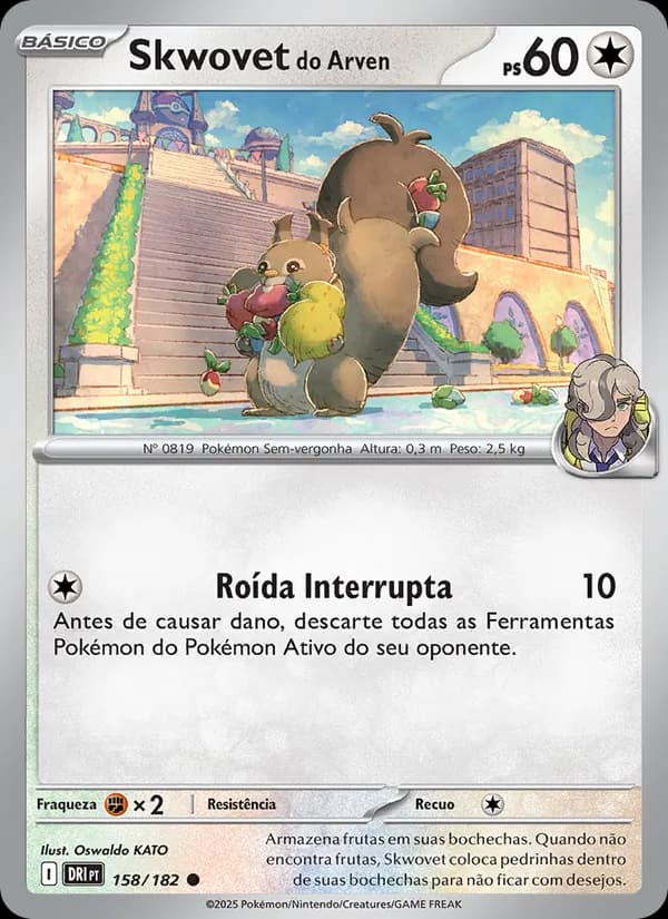 Skwovet do Arven, carta 158 de Rivais Predestinados