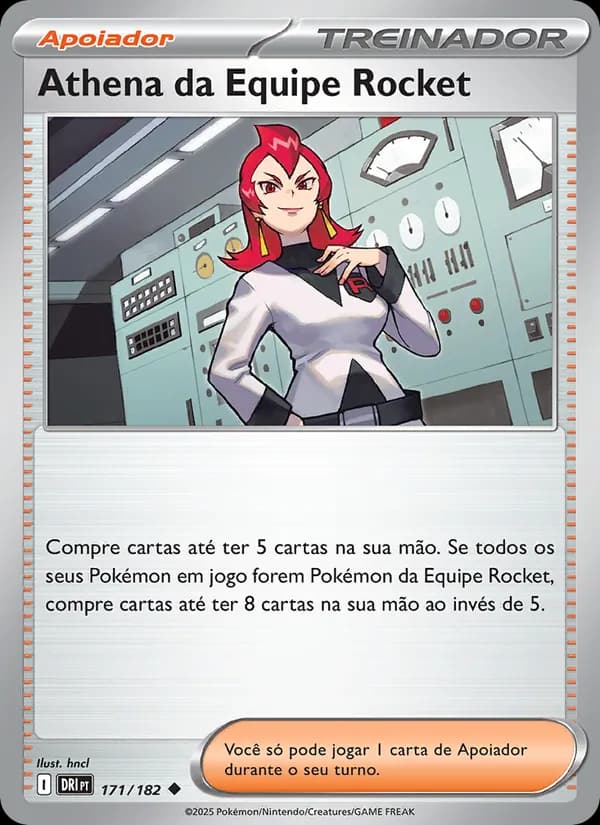 Athena da Equipe Rocket, carta 171 de Rivais Predestinados