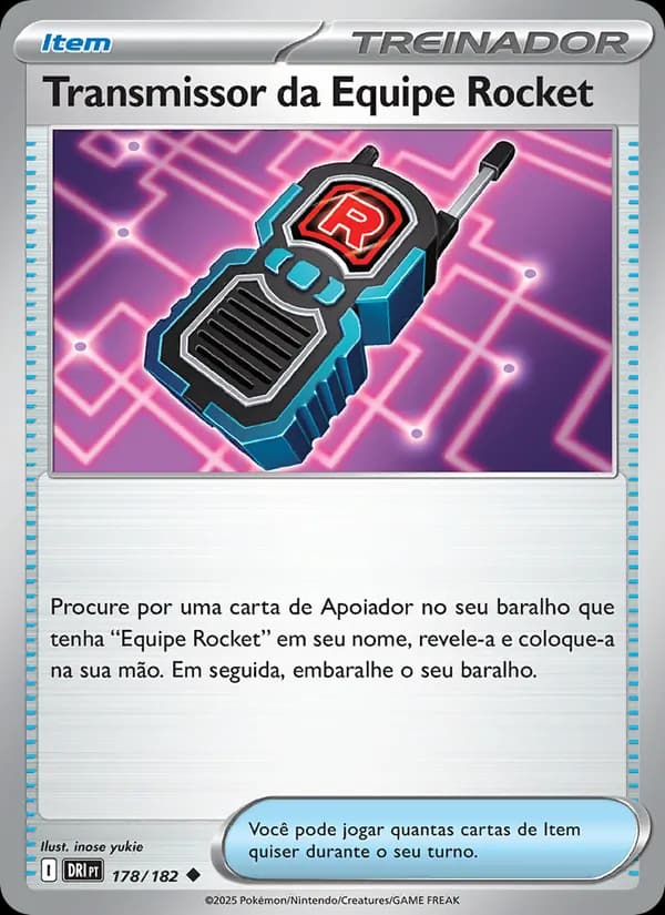 Transmissor da Equipe Rocket, carta 178 de Rivais Predestinados