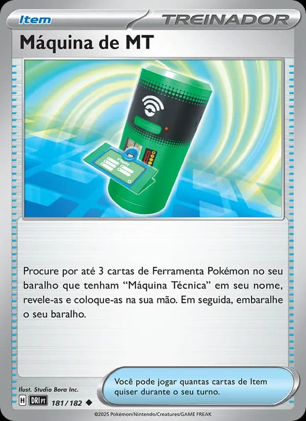 Máquina de MT, carta 181 de Rivais Predestinados