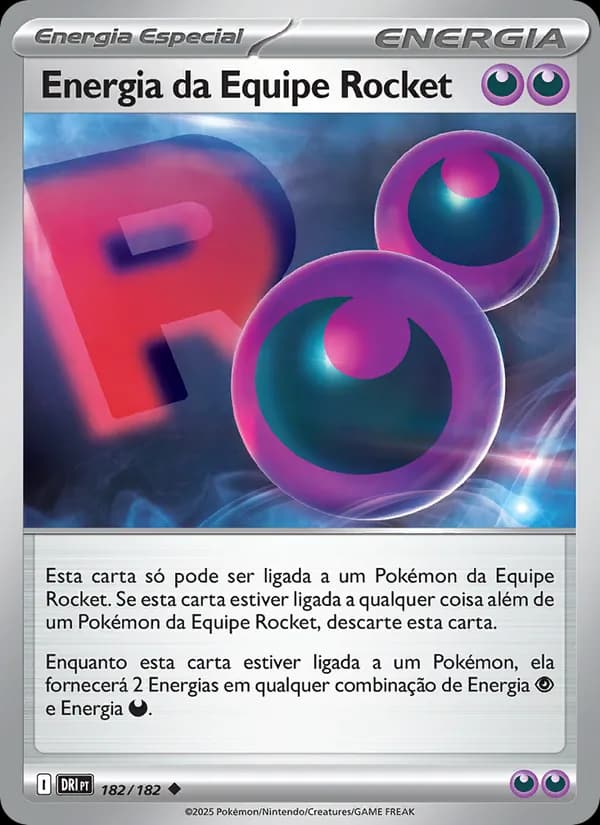 Energia da Equipe Rocket, carta 182 de Rivais Predestinados