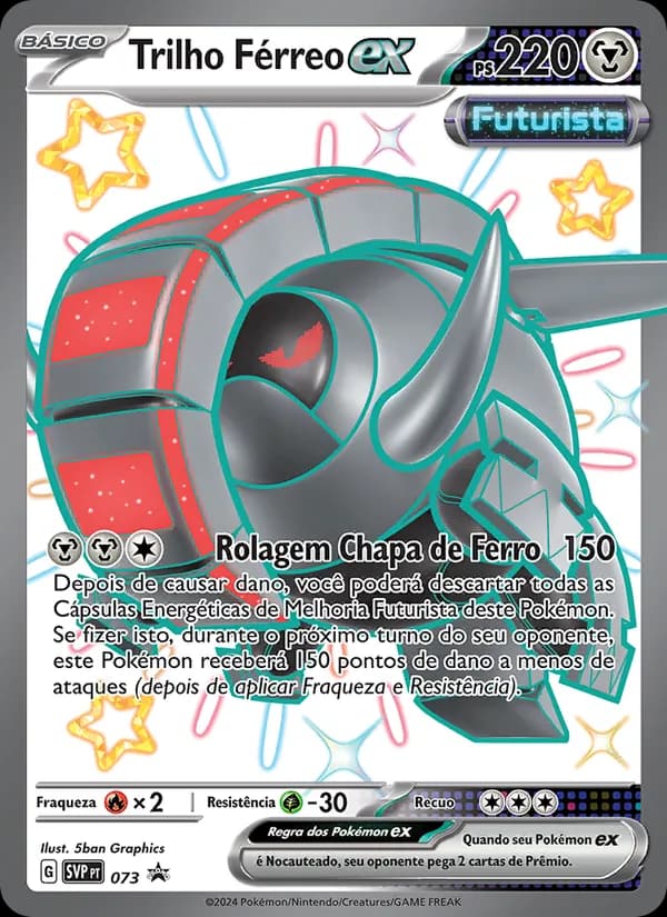 Trilho Férreo ex, carta 073 de SVP Black Star Promos