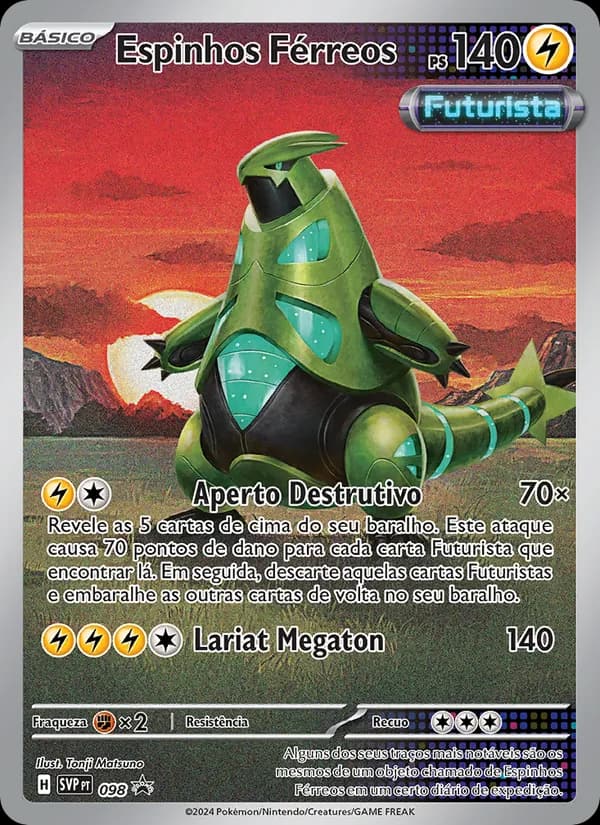 Espinhos Férreos, carta 098 de SVP Black Star Promos