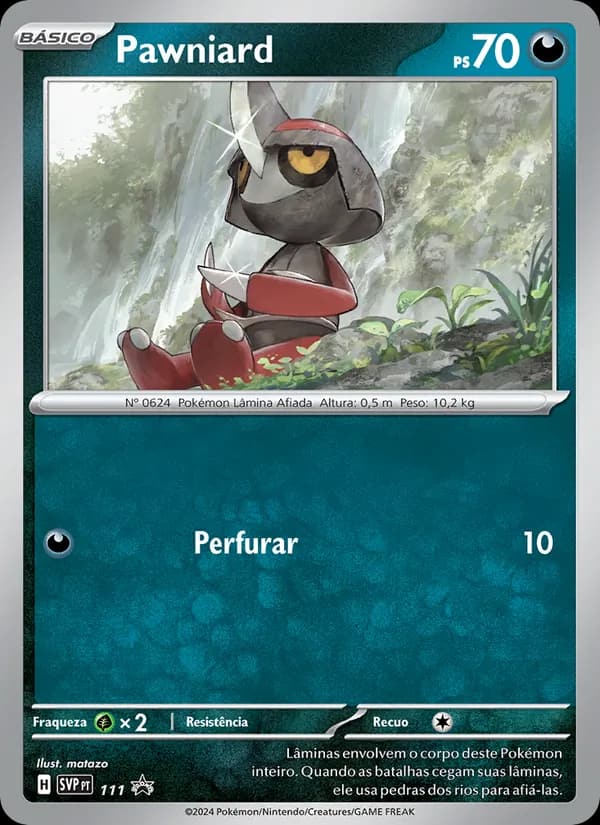 Pawniard, carta 111 de SVP Black Star Promos