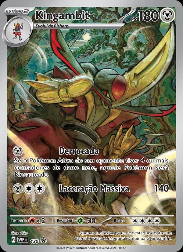 Kingambit, carta 130 de SVP Black Star Promos