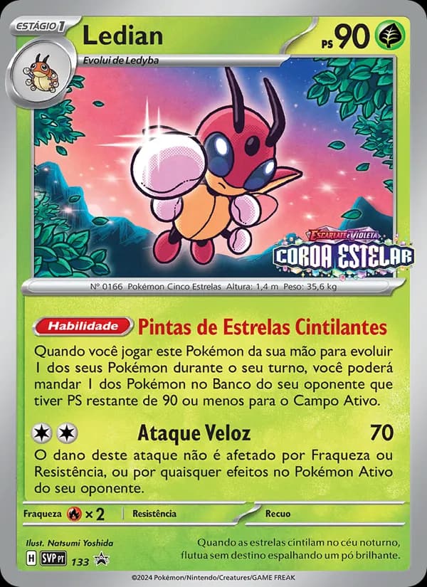 Ledian, carta 133 de SVP Black Star Promos