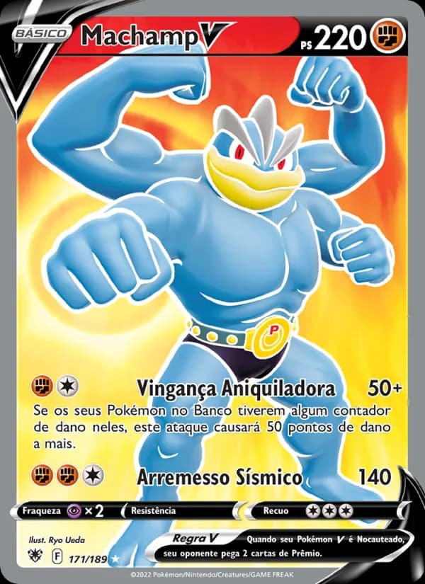 Machamp V, carta 171 de Estrelas Radiantes