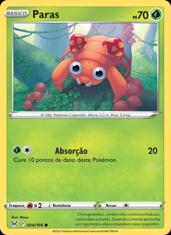 Paras, carta 004 de Origem Perdida