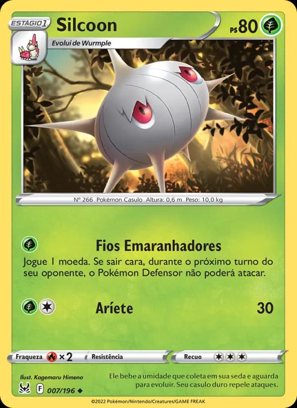 Silcoon, carta 007 de Origem Perdida